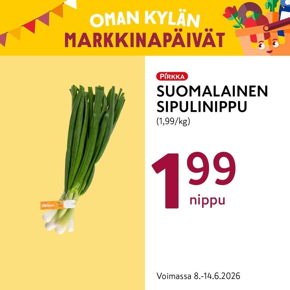 K-MARKET tarjoukset - Alkaen MA 8.6.2026