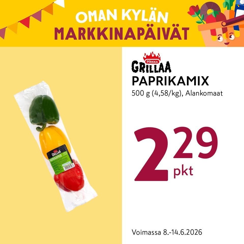 K-MARKET tarjoukset - Alkaen MA 8.6.2026