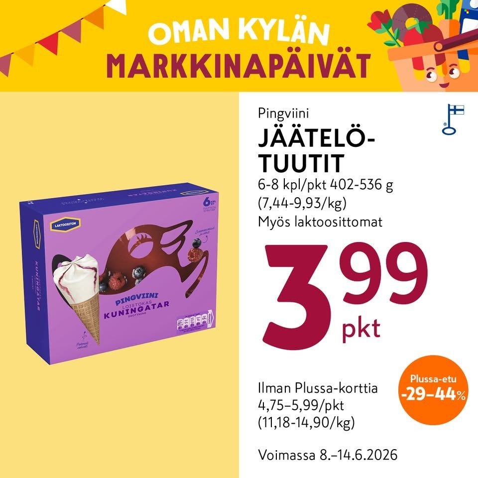 K-MARKET tarjoukset - Alkaen MA 8.6.2026