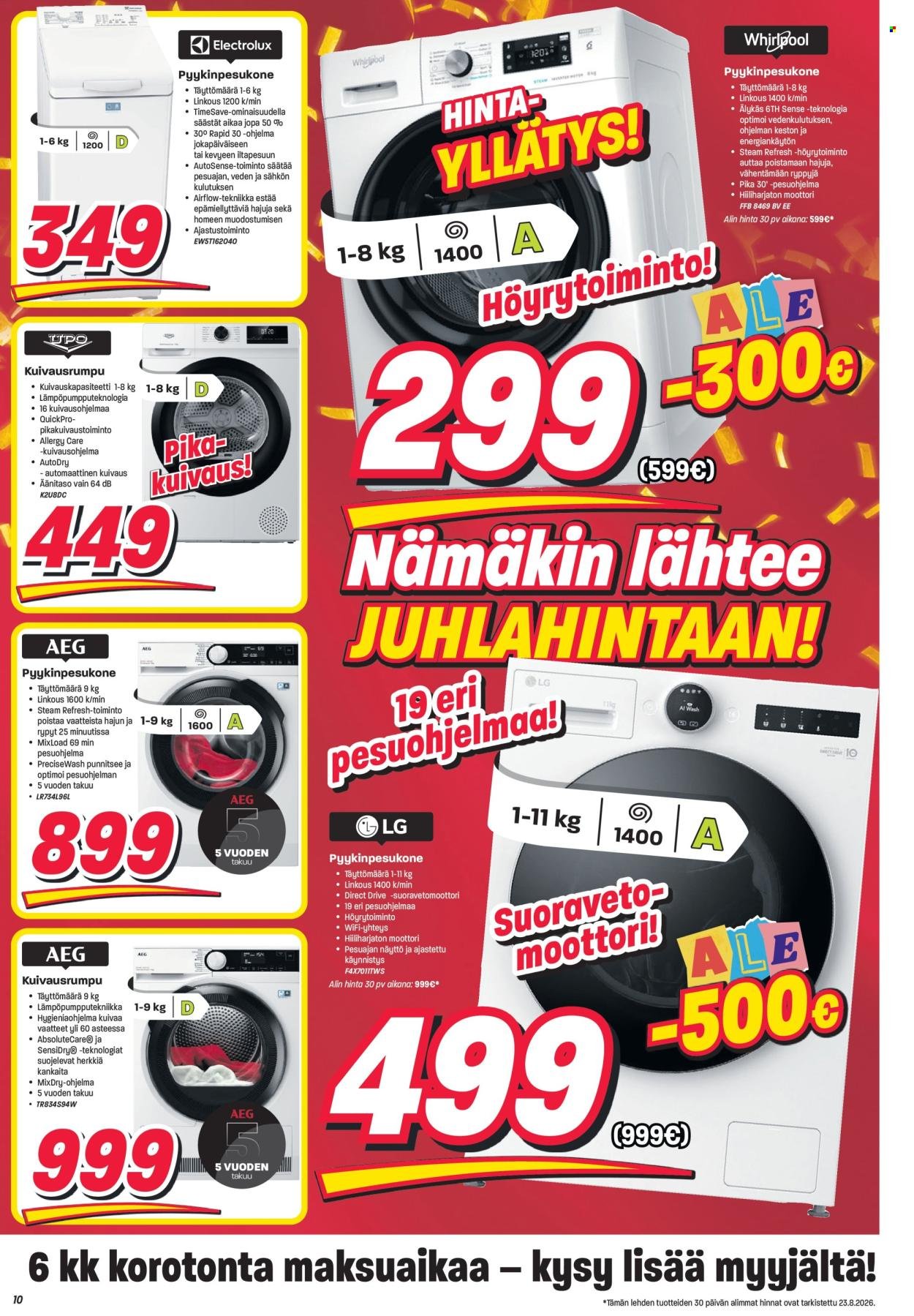 VEIKON KONE tarjoukset - Alkaen MA 24.8.2026