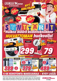 VEIKON KONE tarjoukset - Alkaen MA 24.8.2026
