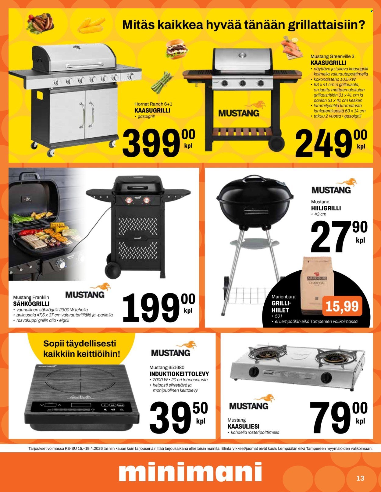 MINIMANI tarjoukset - Alkaen KE 15.4.2026