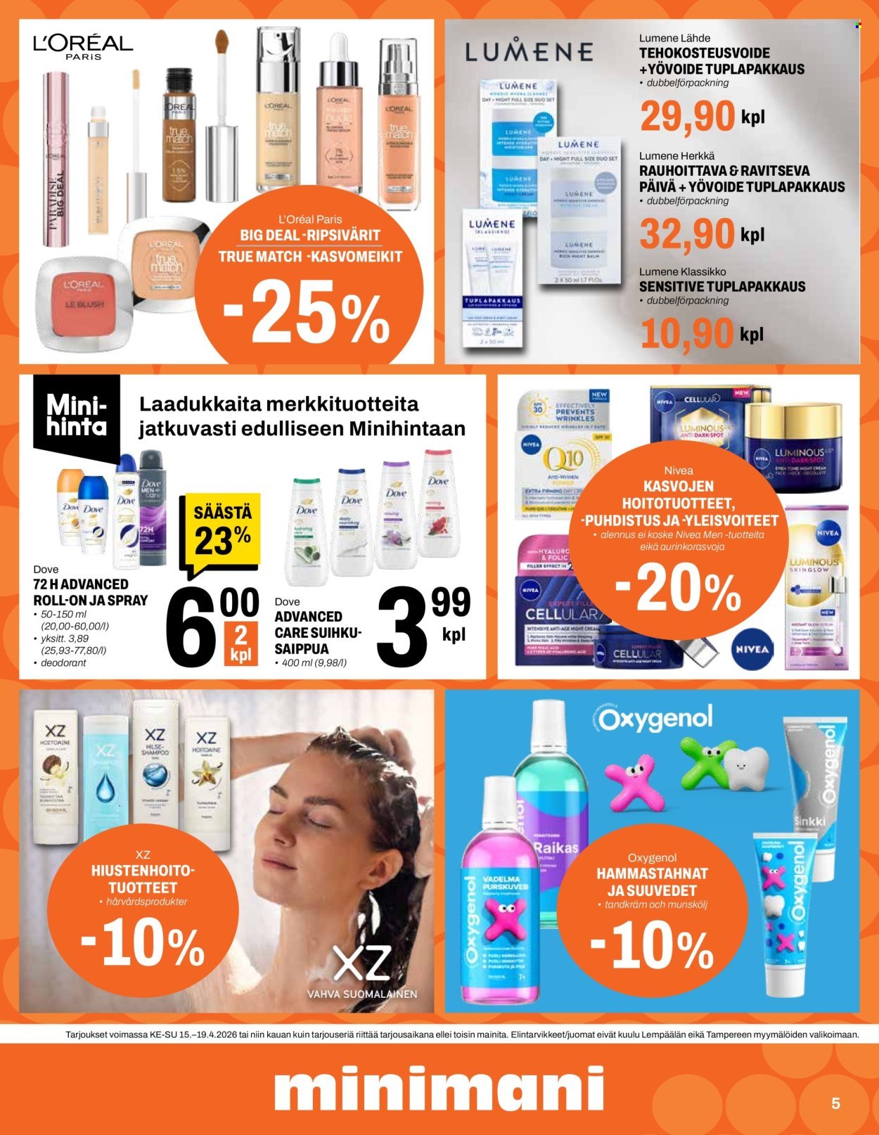 MINIMANI tarjoukset - Alkaen KE 15.4.2026