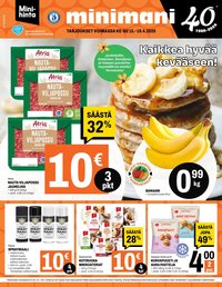 MINIMANI tarjoukset - Alkaen KE 15.4.2026