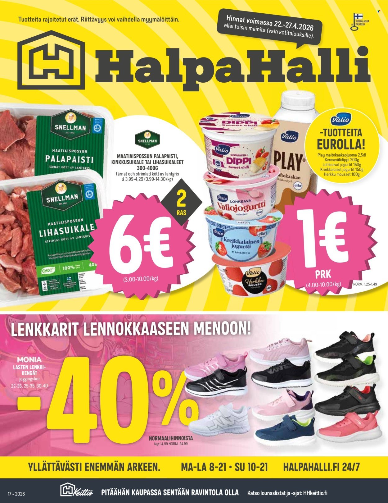 HALPAHALLI tarjoukset - Uusin tarjouslehtemme