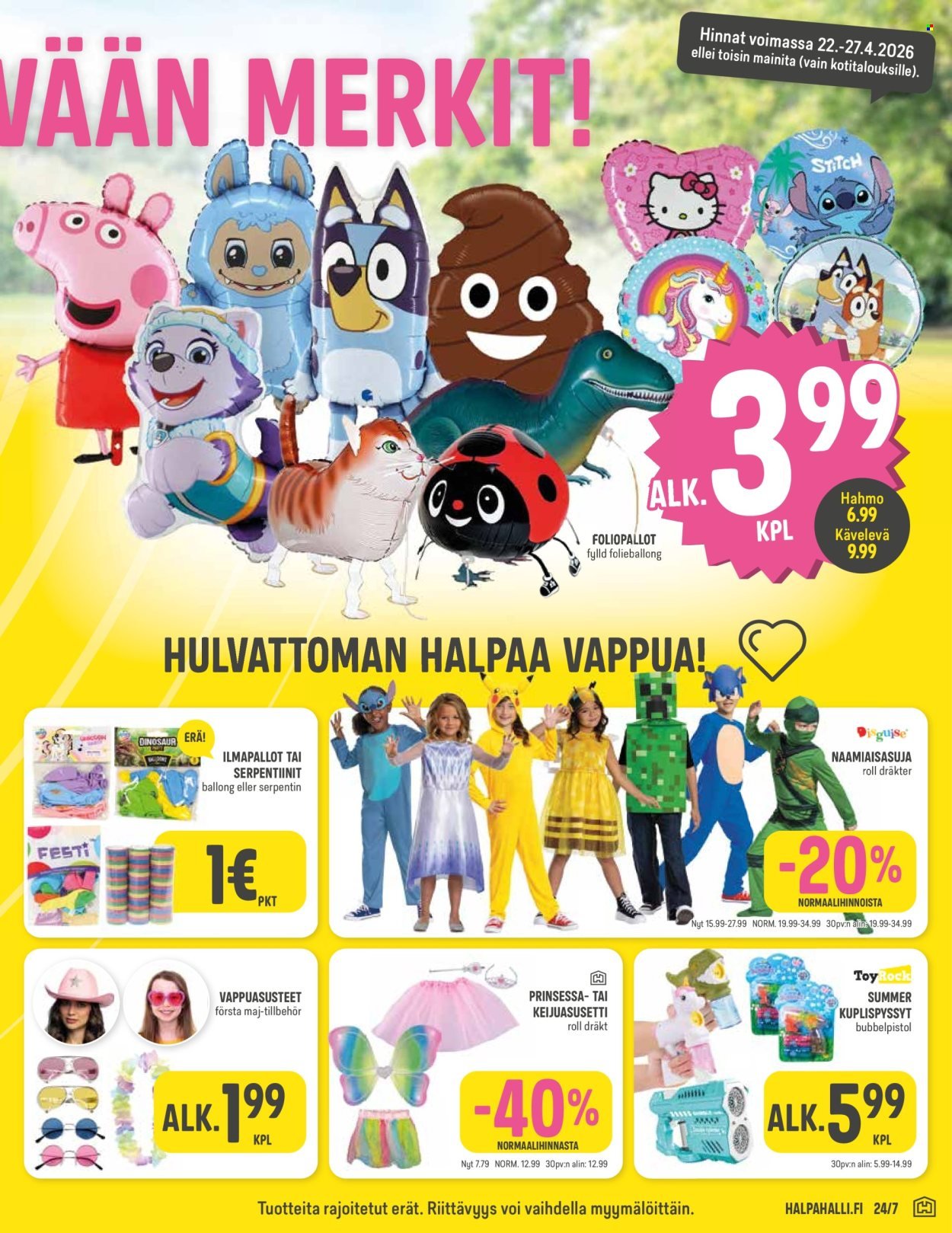 HALPAHALLI tarjoukset - Uusin tarjouslehtemme