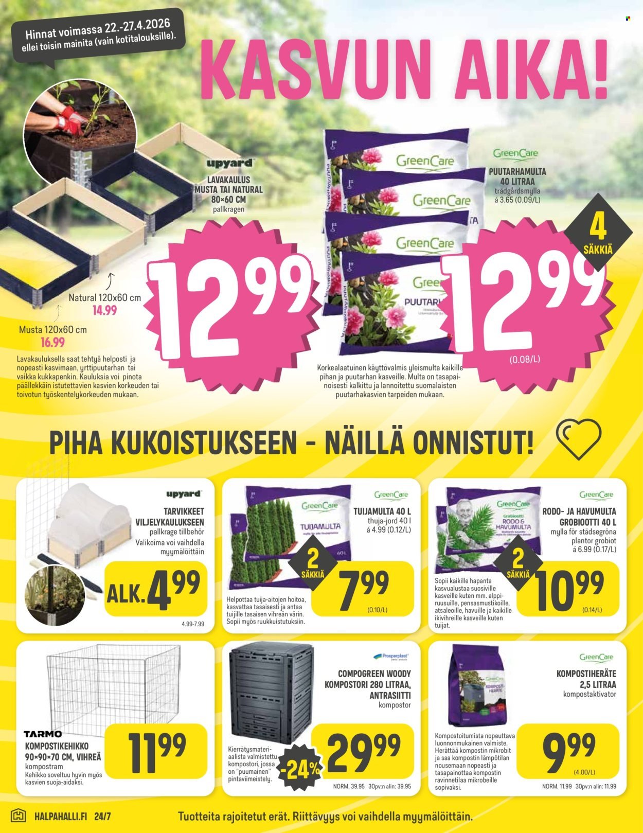 HALPAHALLI tarjoukset - Uusin tarjouslehtemme