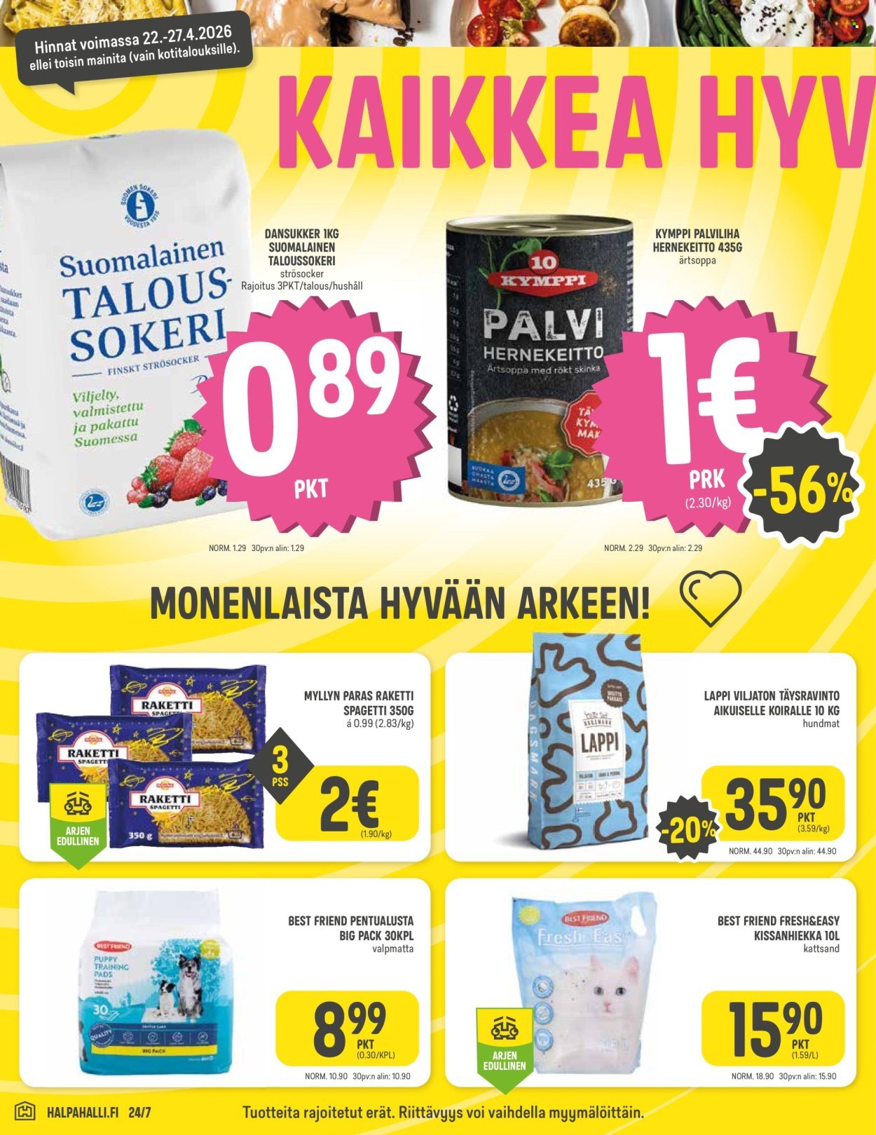 HALPAHALLI tarjoukset - Uusin tarjouslehtemme