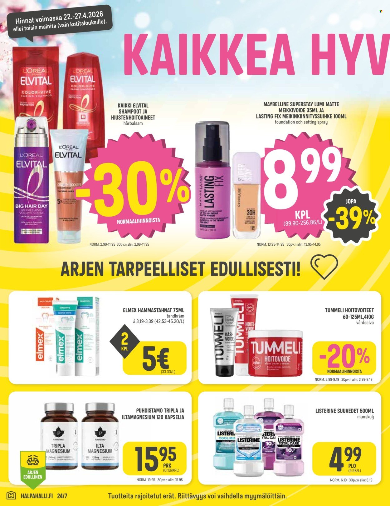 HALPAHALLI tarjoukset - Uusin tarjouslehtemme