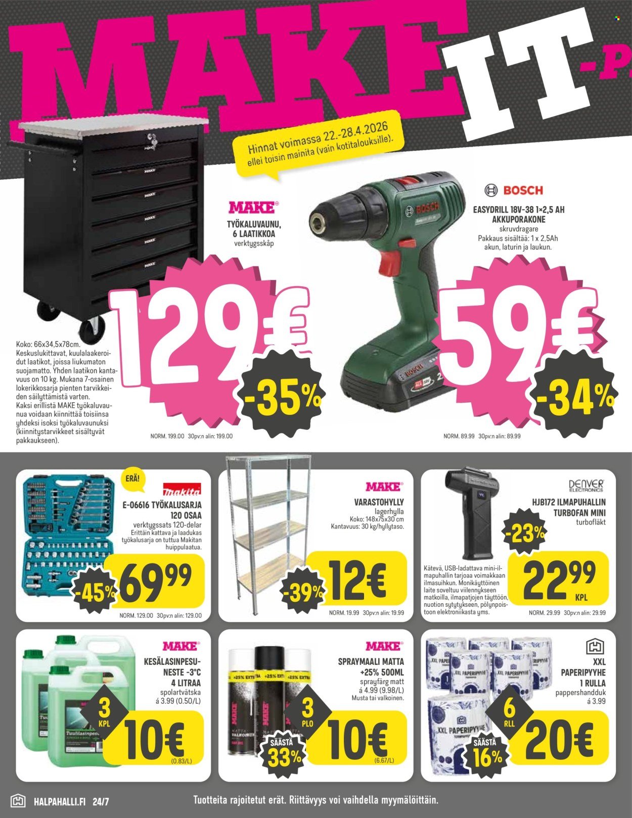 HALPAHALLI tarjoukset - Uusin tarjouslehtemme