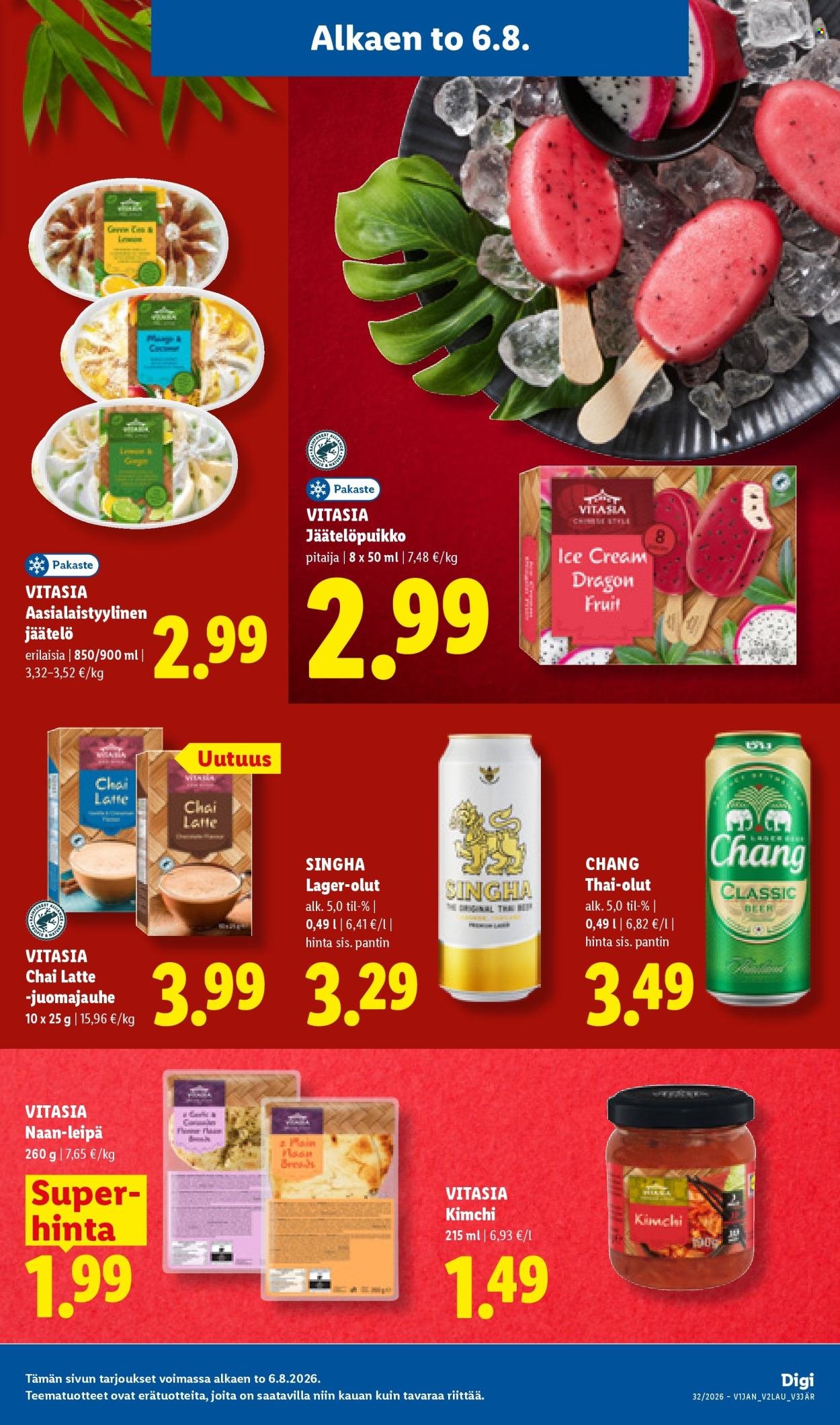 LIDL tarjoukset - Alkaen TO 6.8.2026