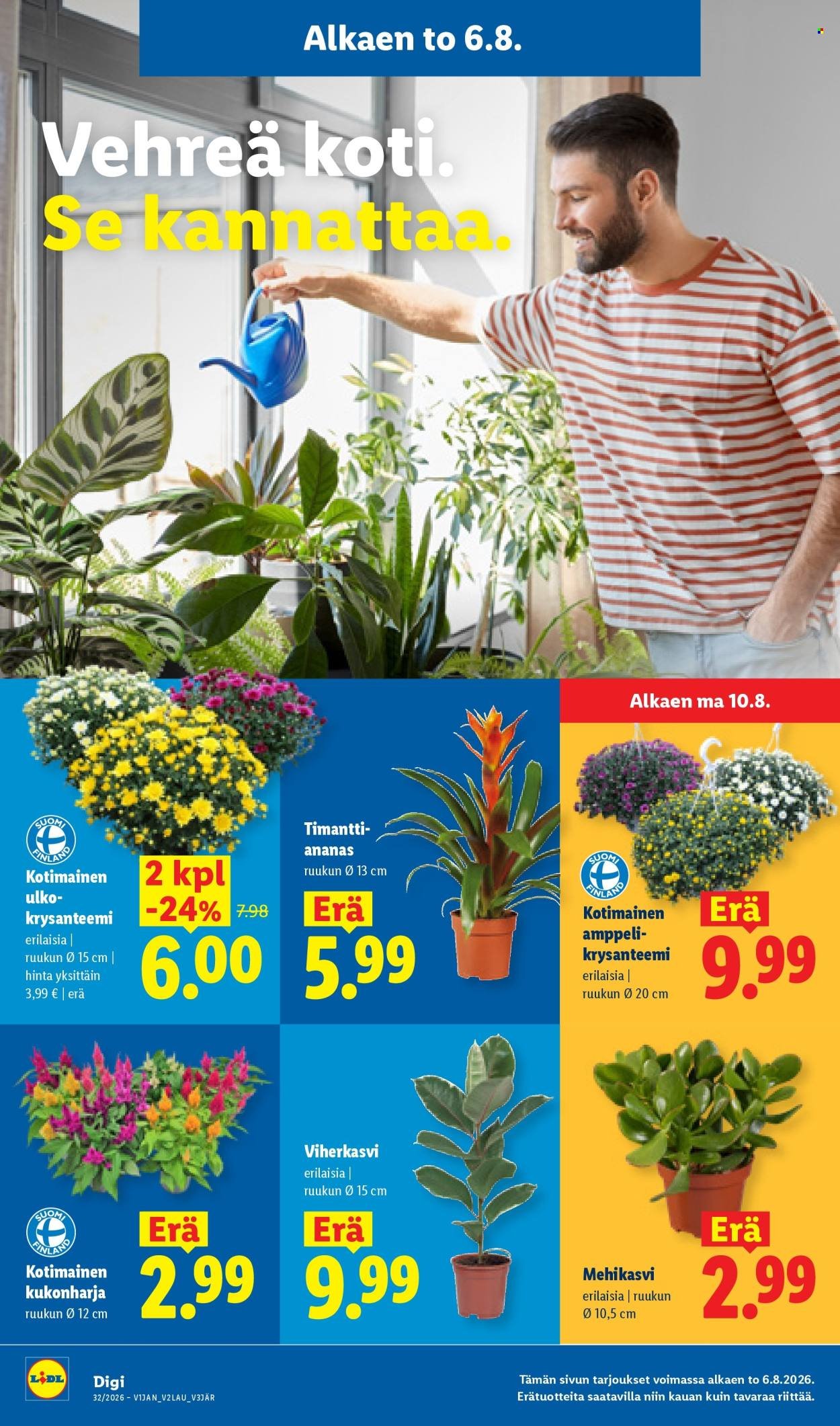 LIDL tarjoukset - Alkaen TO 6.8.2026
