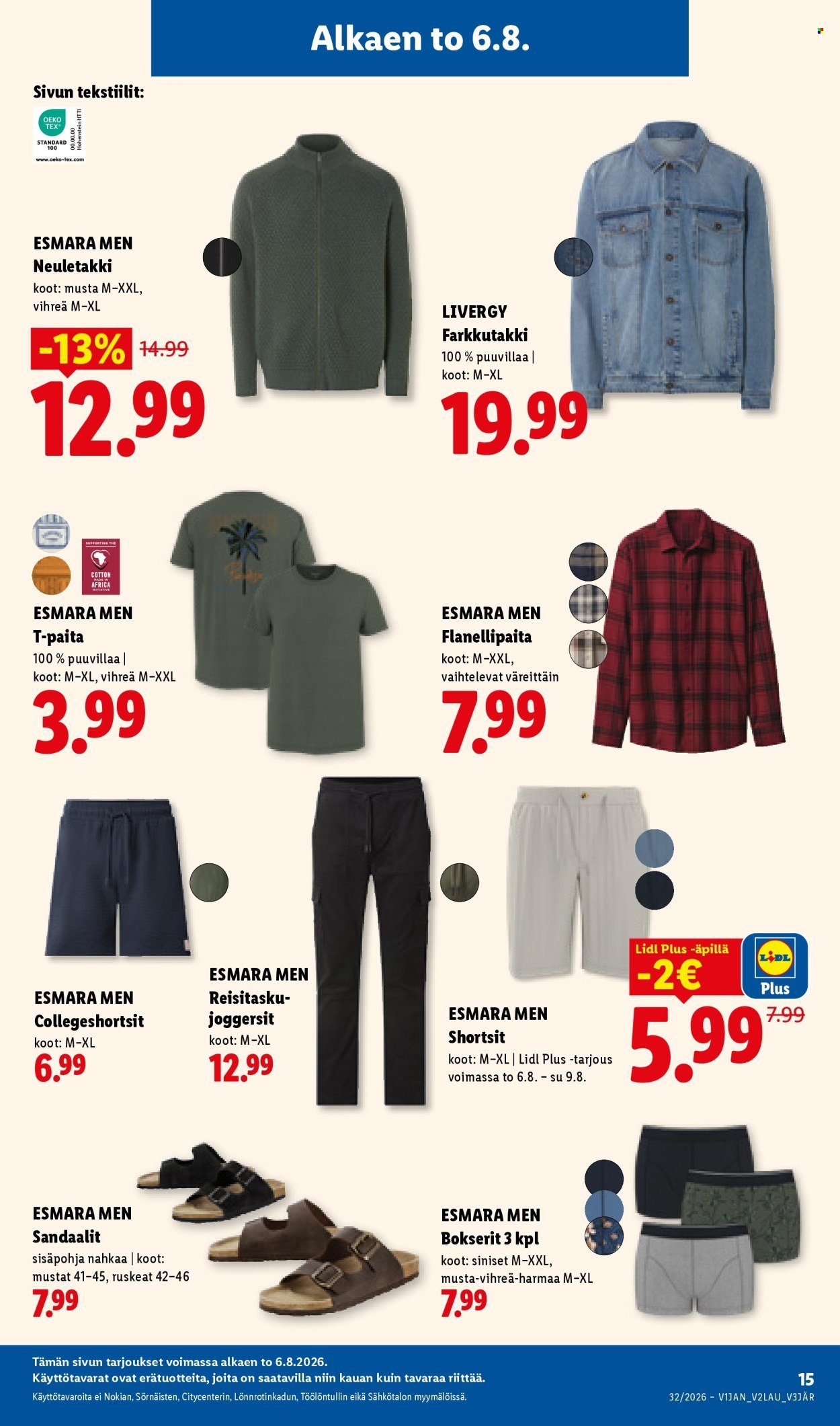 LIDL tarjoukset - Alkaen TO 6.8.2026