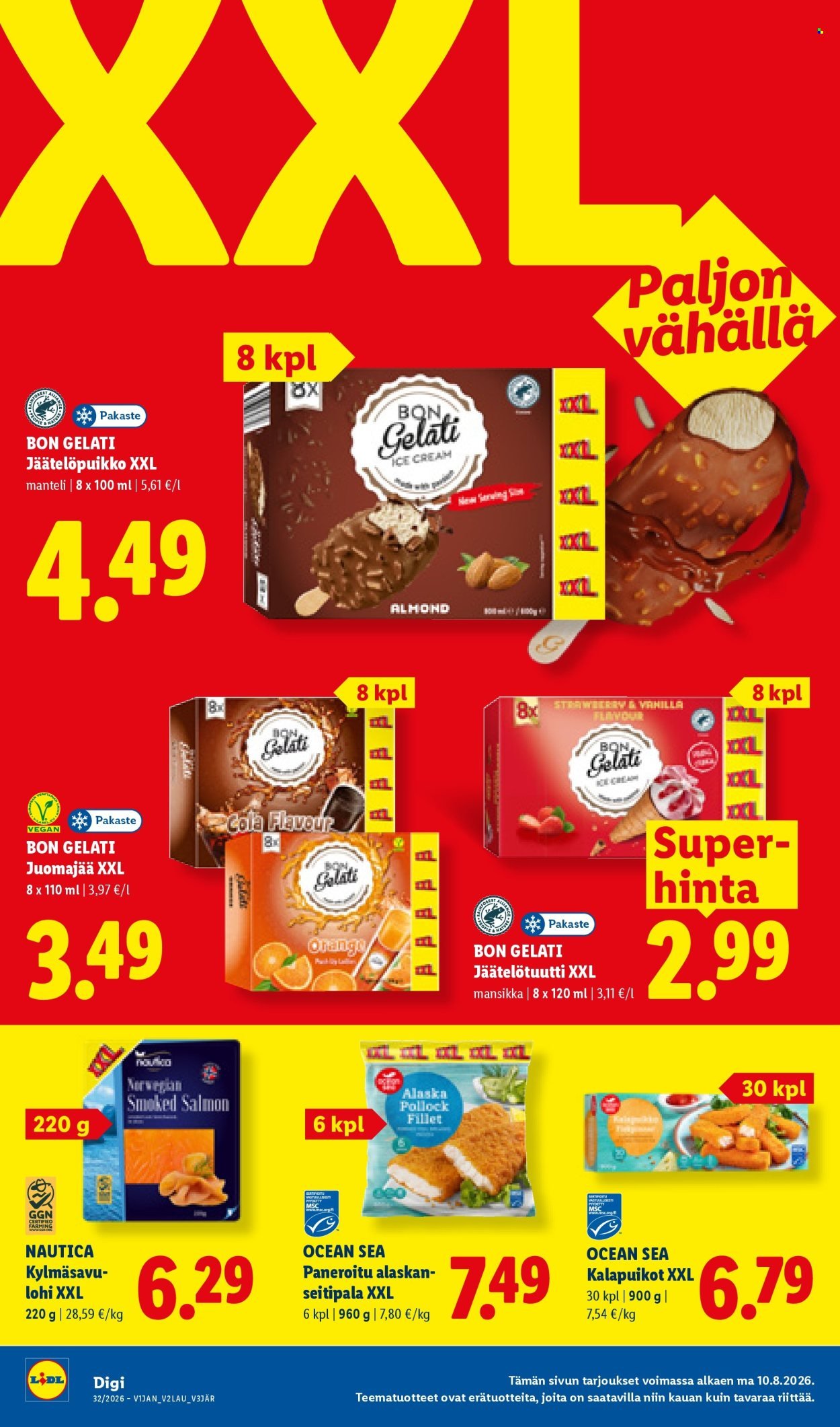 LIDL tarjoukset - Alkaen TO 6.8.2026