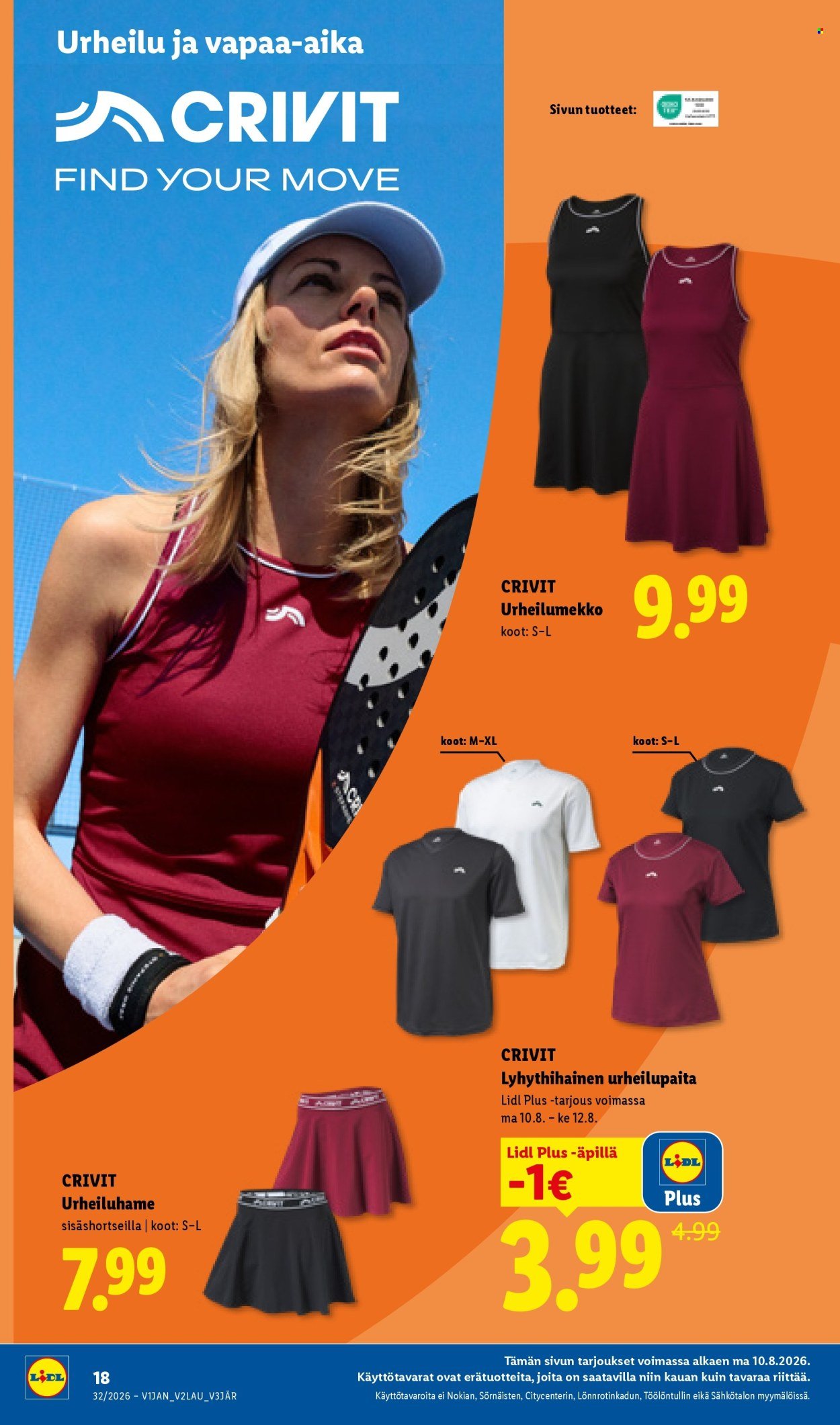 LIDL tarjoukset - Alkaen TO 6.8.2026