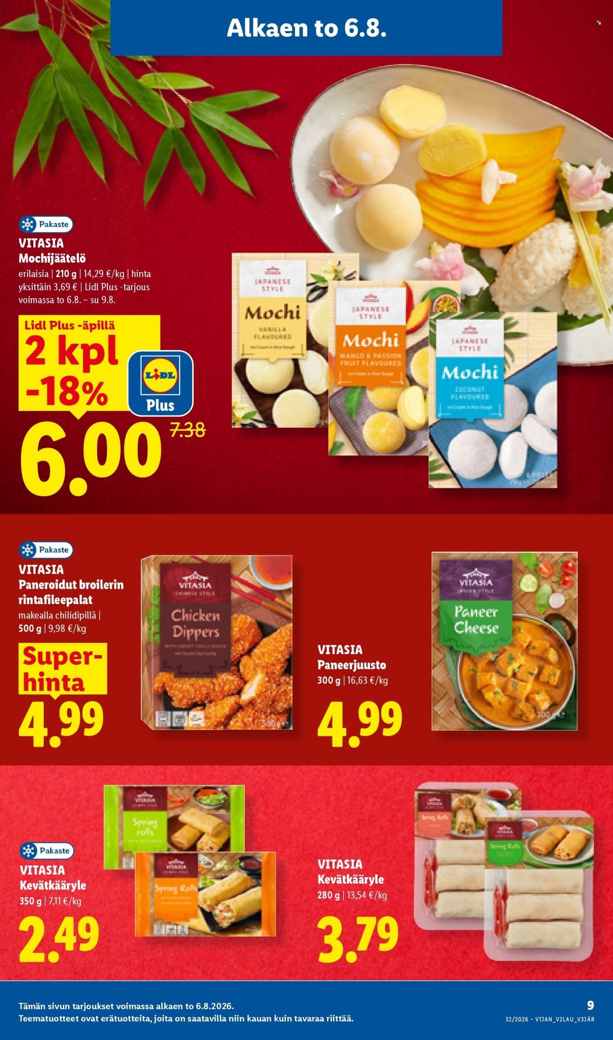 LIDL tarjoukset - Alkaen TO 6.8.2026