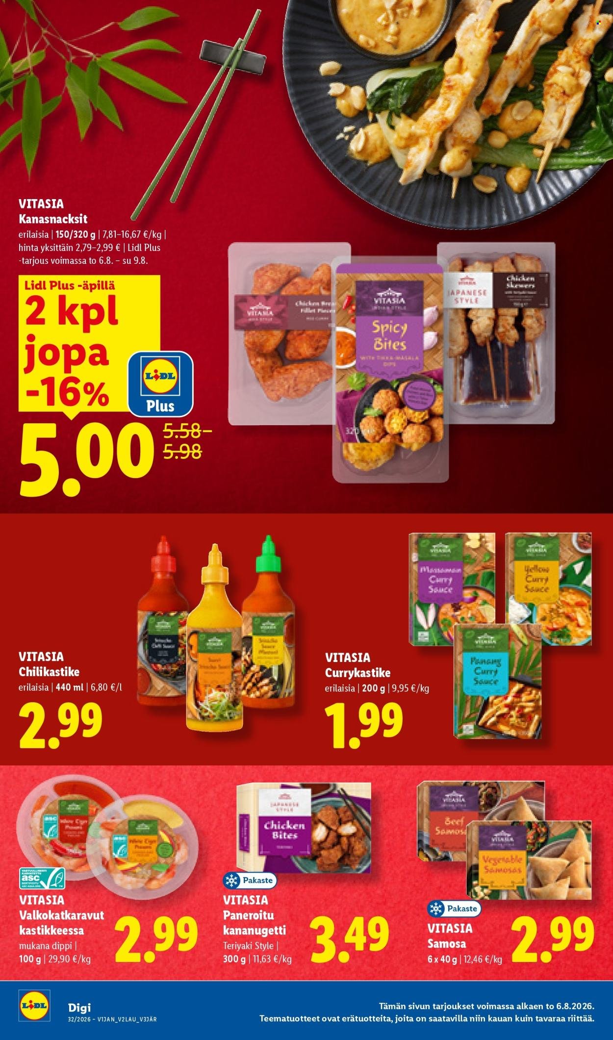 LIDL tarjoukset - Alkaen TO 6.8.2026