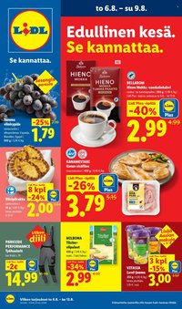LIDL tarjoukset - Alkaen TO 6.8.2026
