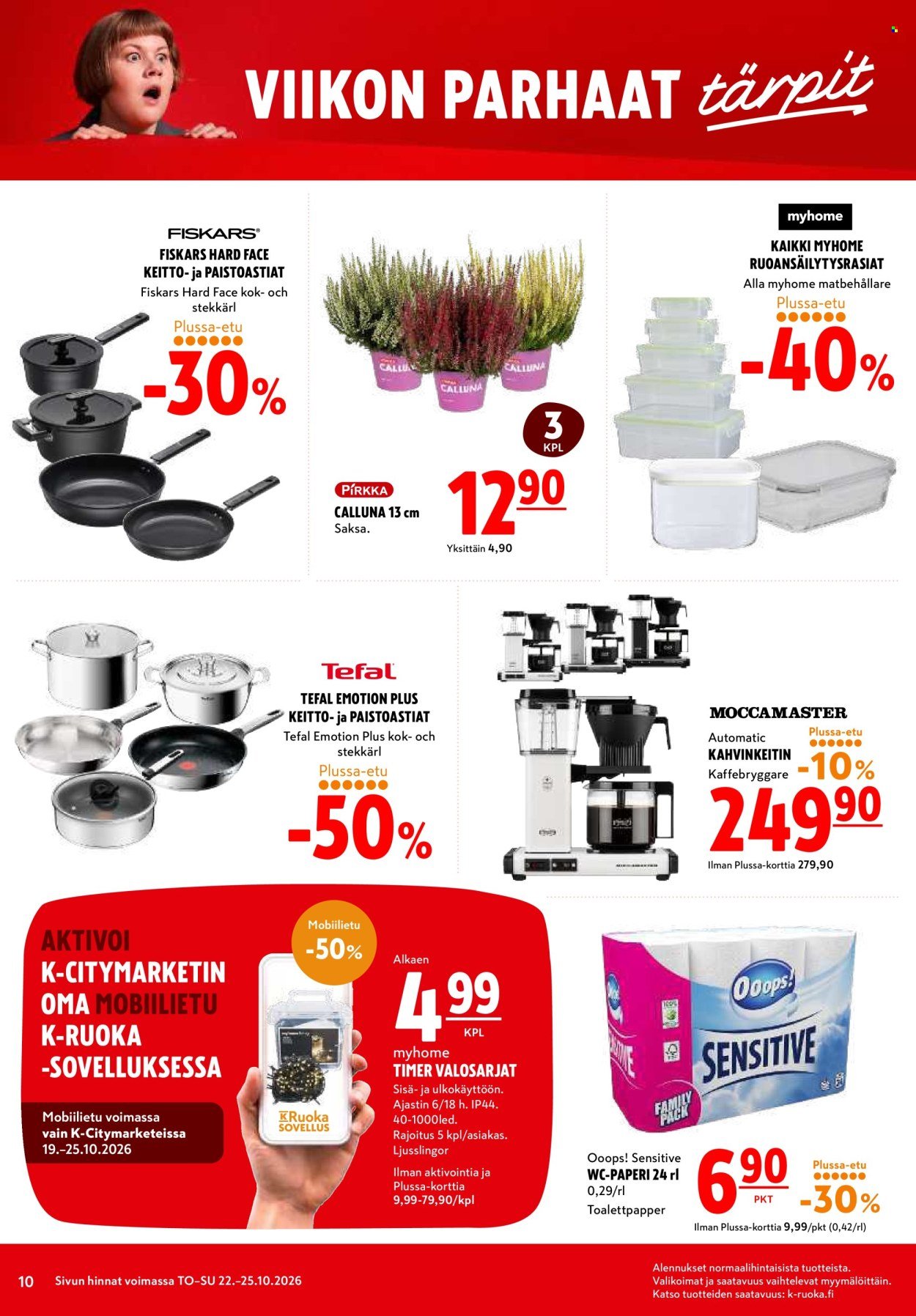 K-CITYMARKET tarjoukset - Alkaen TO 22.10.2026