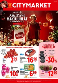 K-CITYMARKET tarjoukset - Alkaen TO 22.10.2026