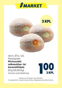 S-MARKET tarjoukset - Minimunkki