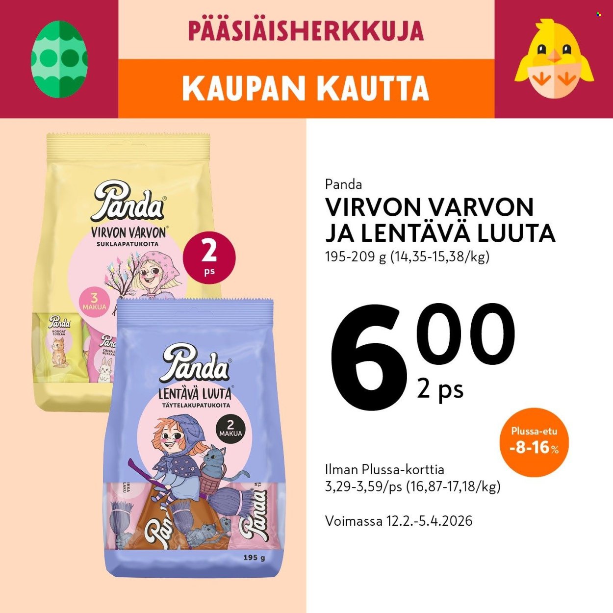 K-MARKET tarjoukset - Alkaen TO 12.2.2026