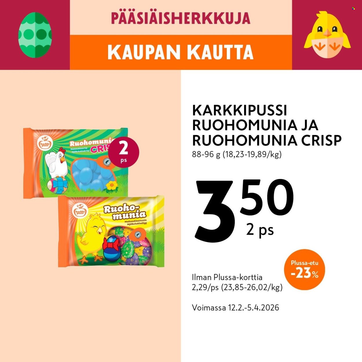 K-MARKET tarjoukset - Alkaen TO 12.2.2026