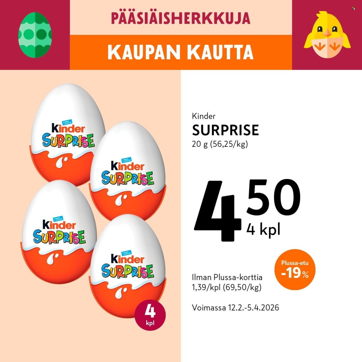 K-MARKET tarjoukset - Alkaen TO 12.2.2026