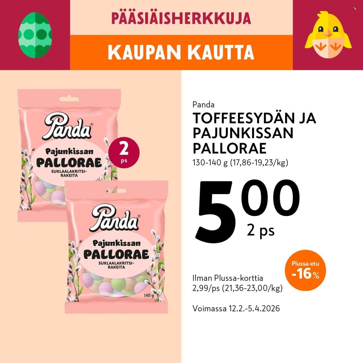 K-MARKET tarjoukset - Alkaen TO 12.2.2026