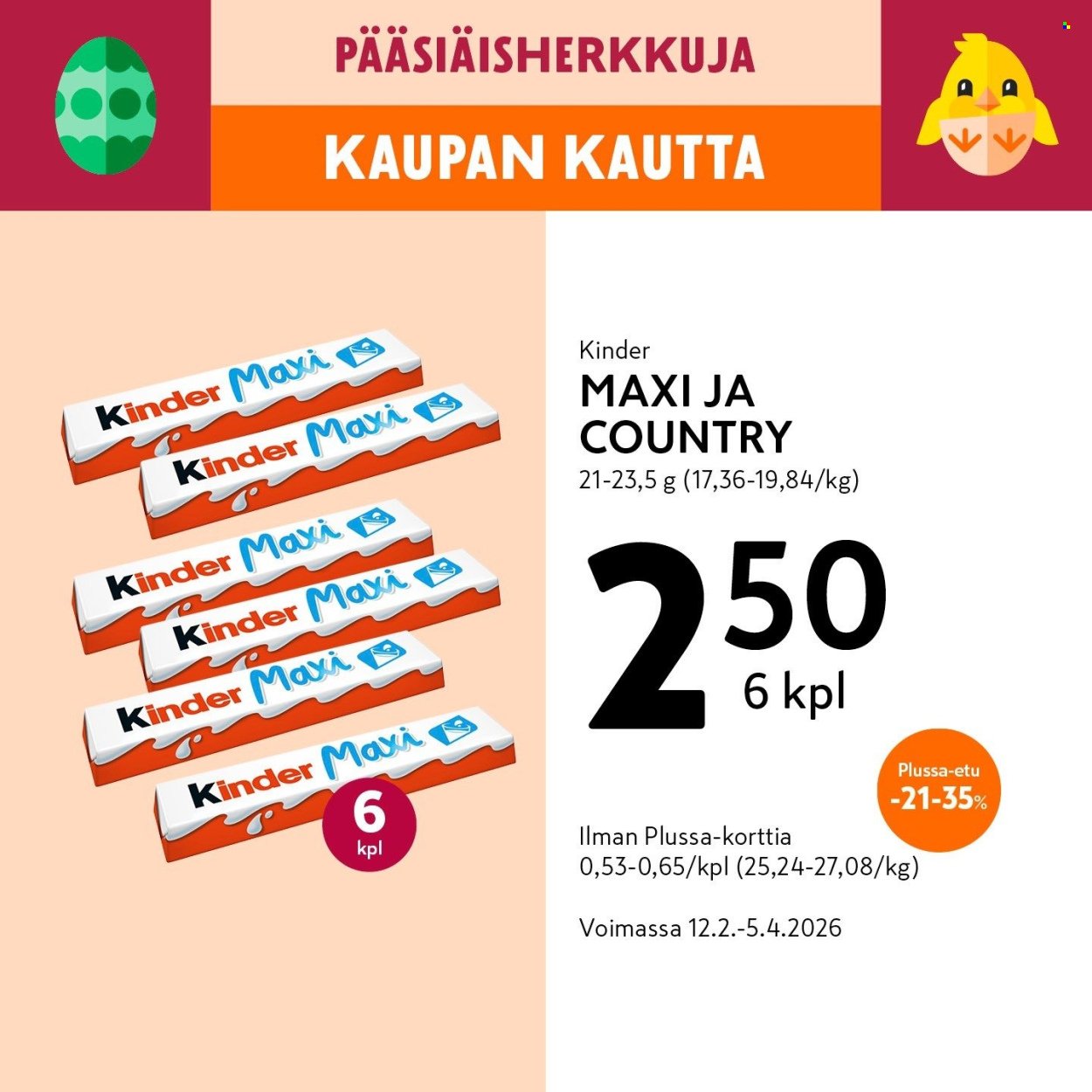 K-MARKET tarjoukset - Alkaen TO 12.2.2026