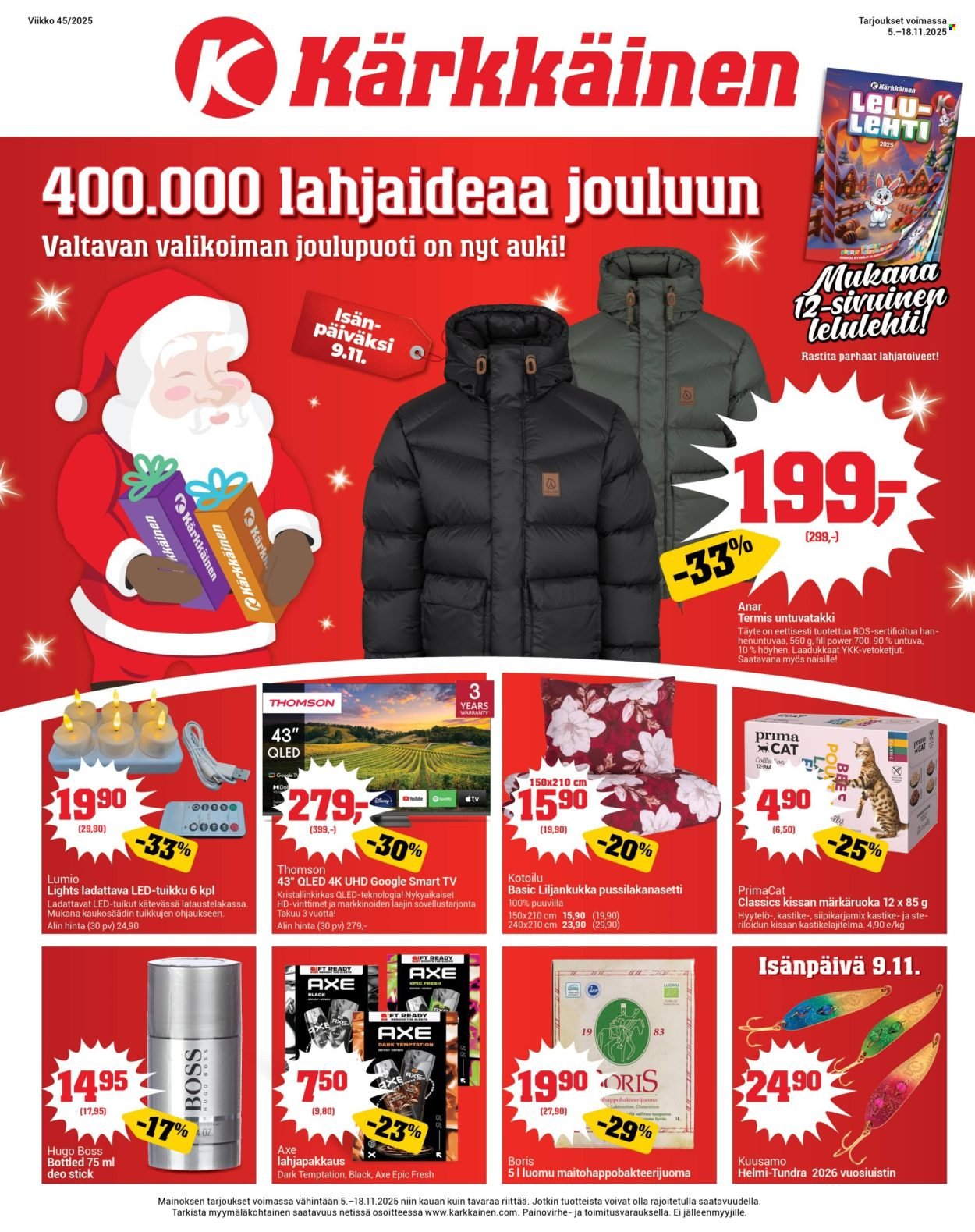 KÄRKKÄINEN tarjoukset - Viikko # 45 Marraskuu 2025 (2025-11-05 - 2025-11-18)