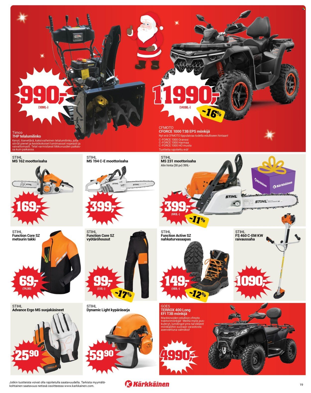 KÄRKKÄINEN tarjoukset - Viikko # 45 Marraskuu 2025 (2025-11-05 - 2025-11-18)