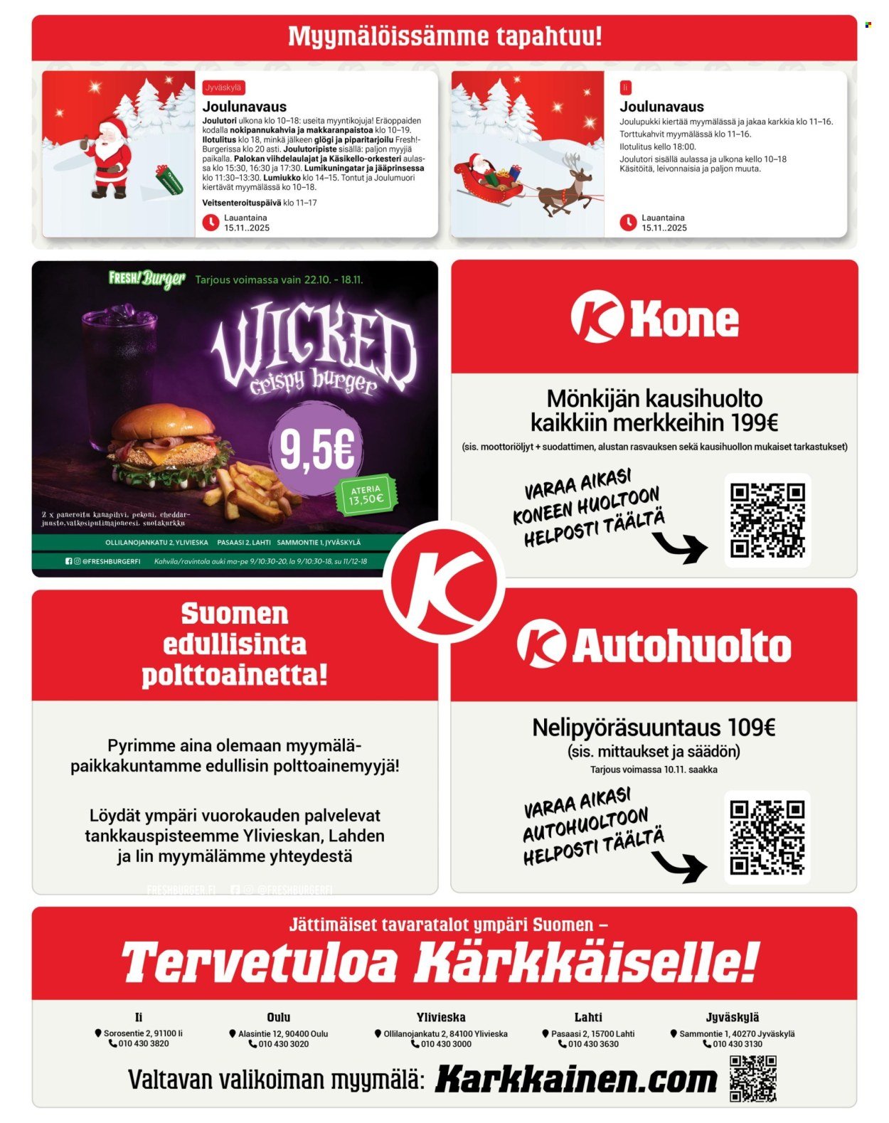 KÄRKKÄINEN tarjoukset - Viikko # 45 Marraskuu 2025 (2025-11-05 - 2025-11-18)