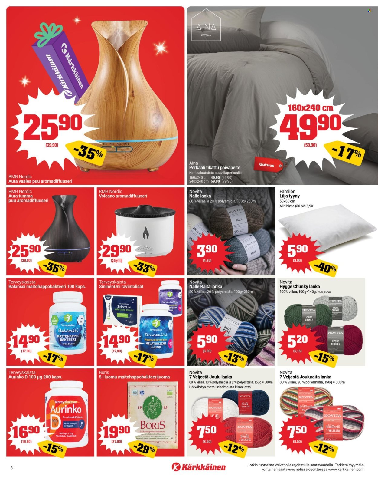 KÄRKKÄINEN tarjoukset - Viikko # 45 Marraskuu 2025 (2025-11-05 - 2025-11-18)