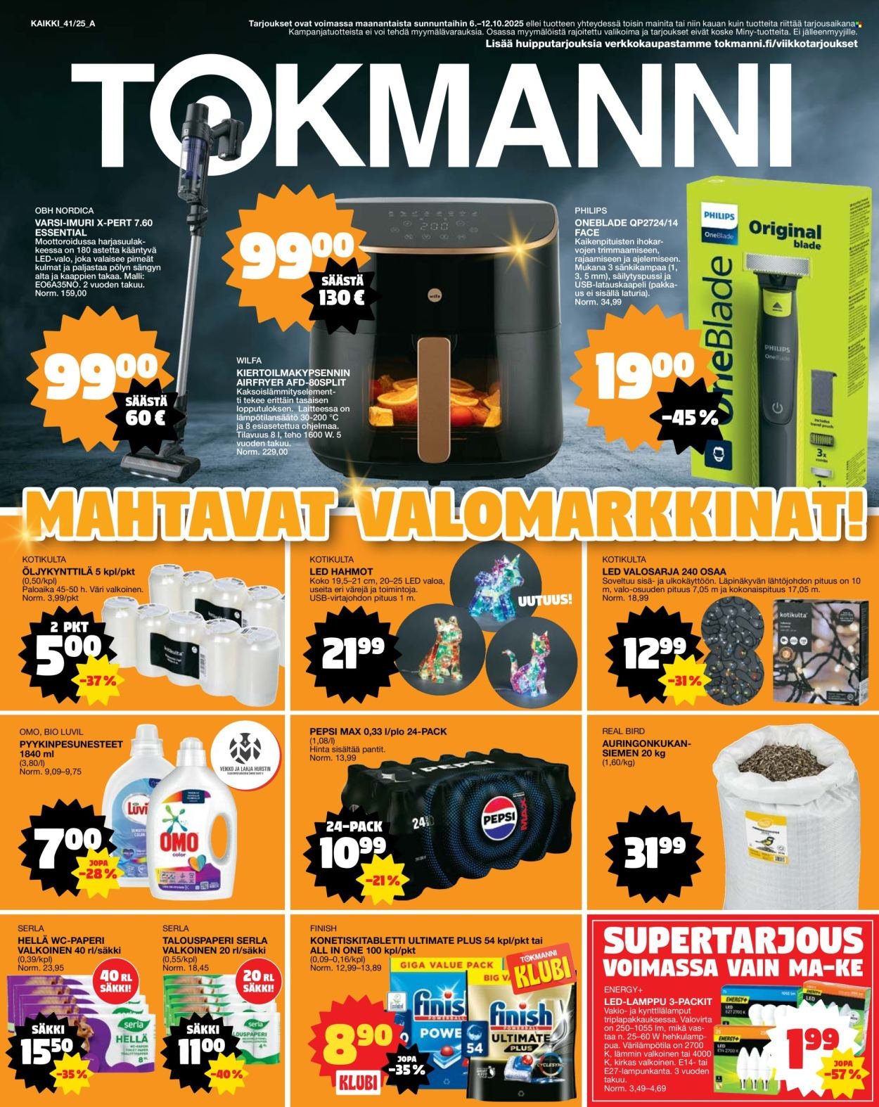 TOKMANNI tarjoukset - Tarjoussanomat (2025-10-06 - 2025-10-12)