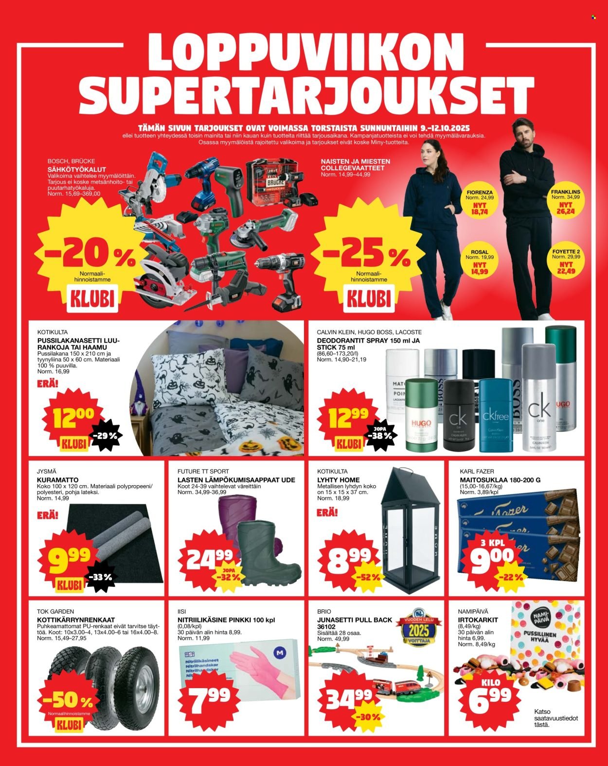 TOKMANNI tarjoukset - Tarjoussanomat (2025-10-06 - 2025-10-12)