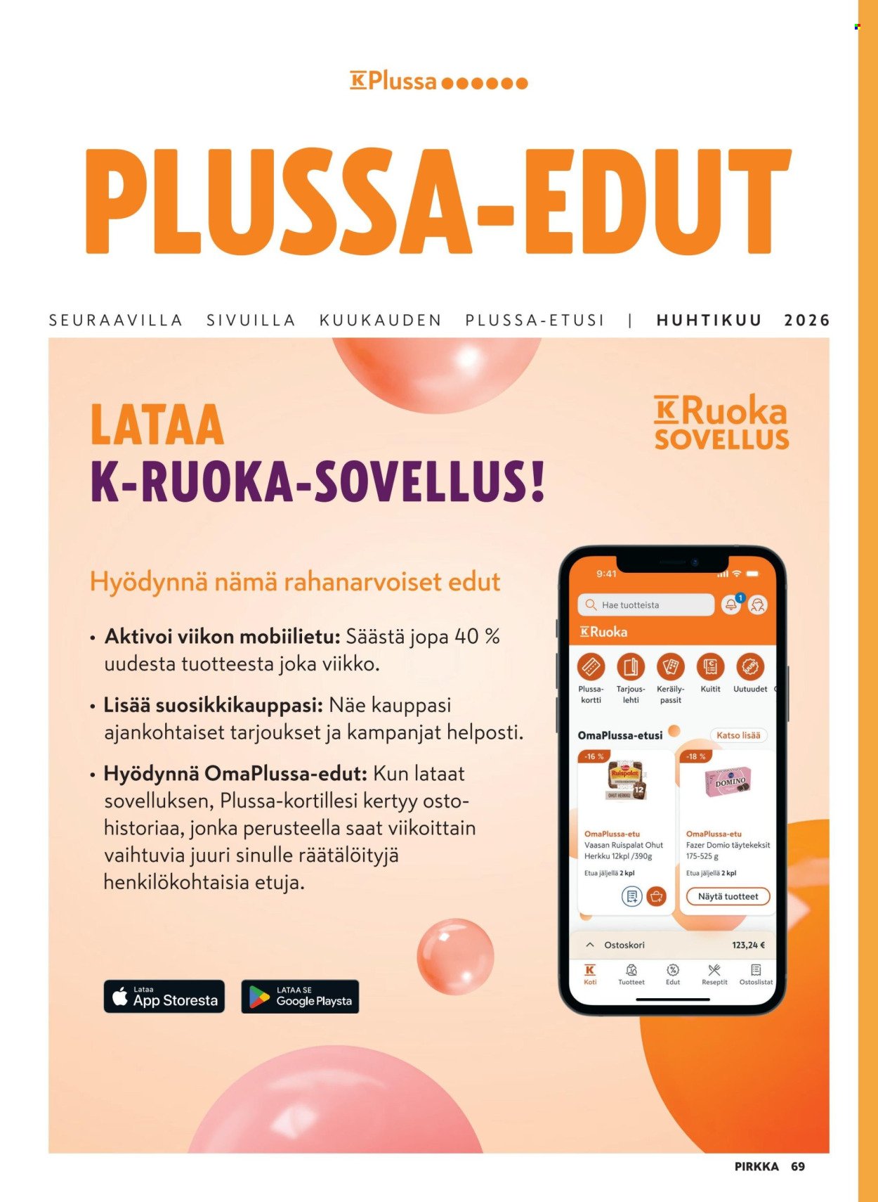 K-MARKET tarjoukset - Pirkka