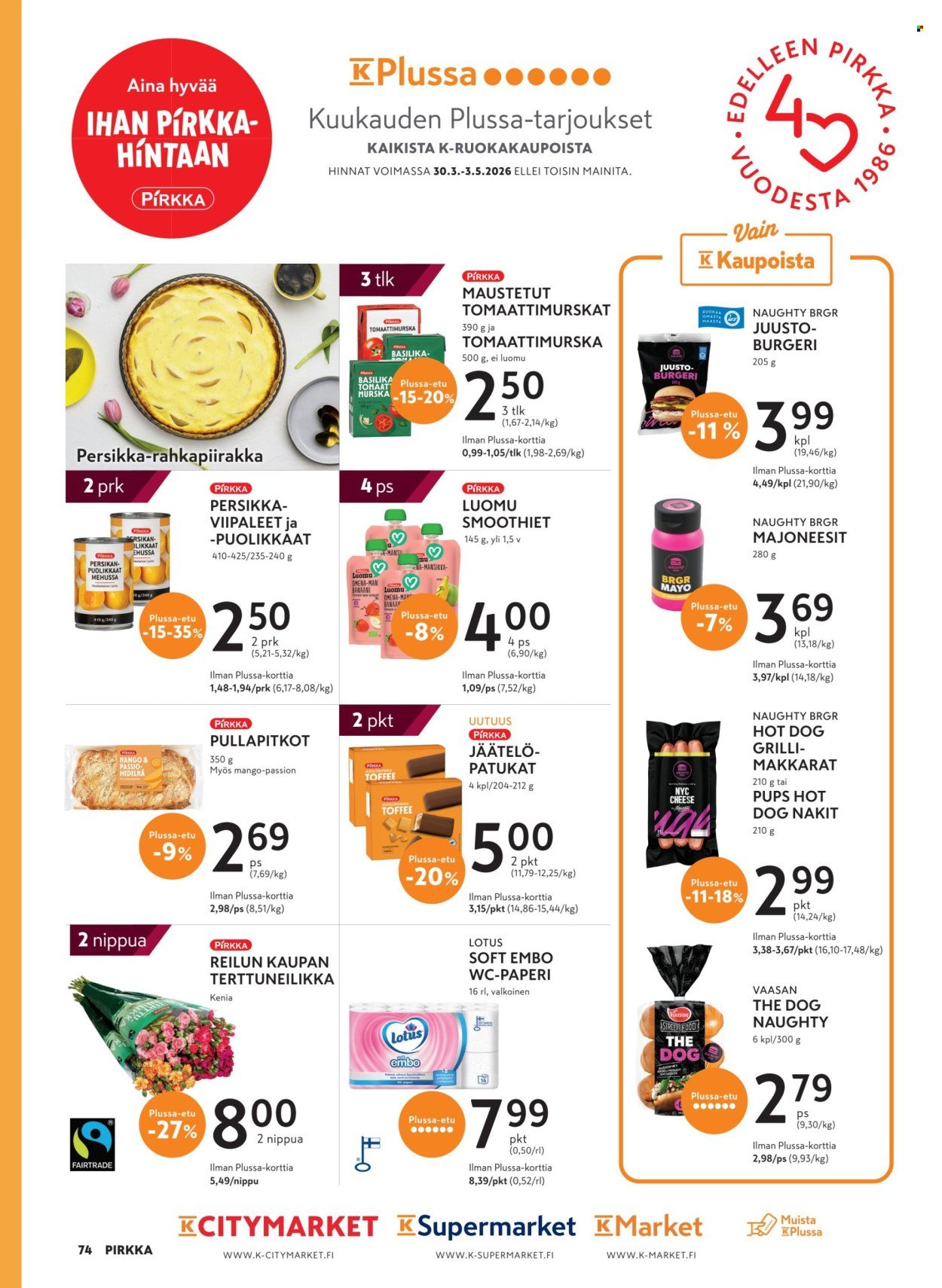 K-MARKET tarjoukset - Pirkka