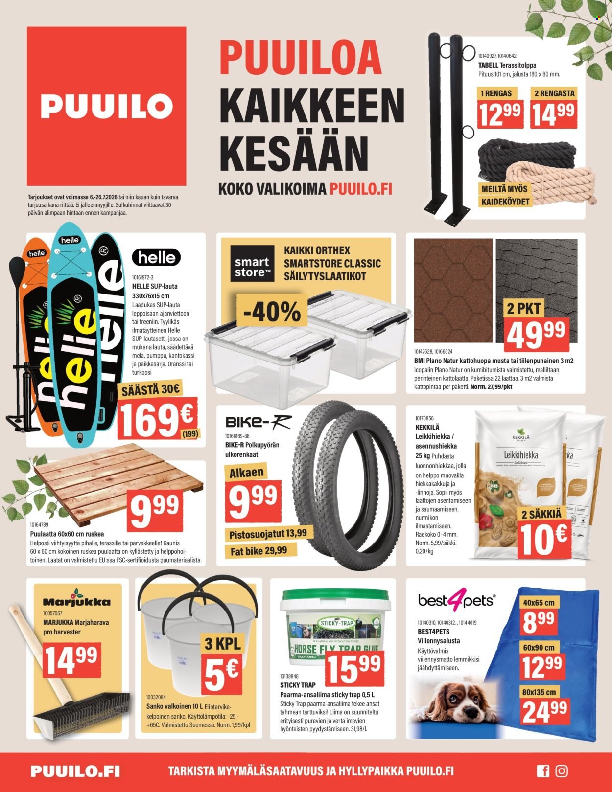 PUUILO tarjoukset - Puuiloa kaikkeen arkeen