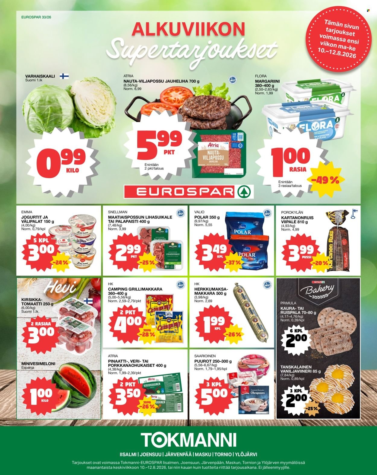 TOKMANNI tarjoukset - EUROSPAR