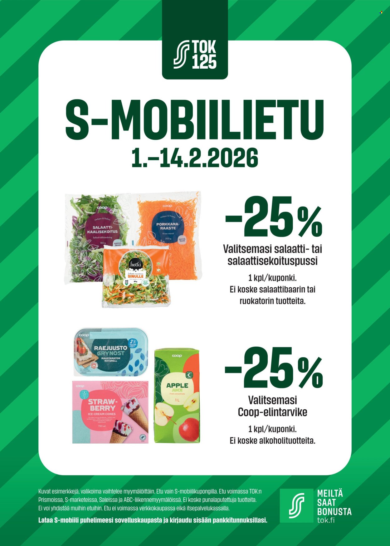 S-MARKET tarjoukset - Tok S-mobiiliedut