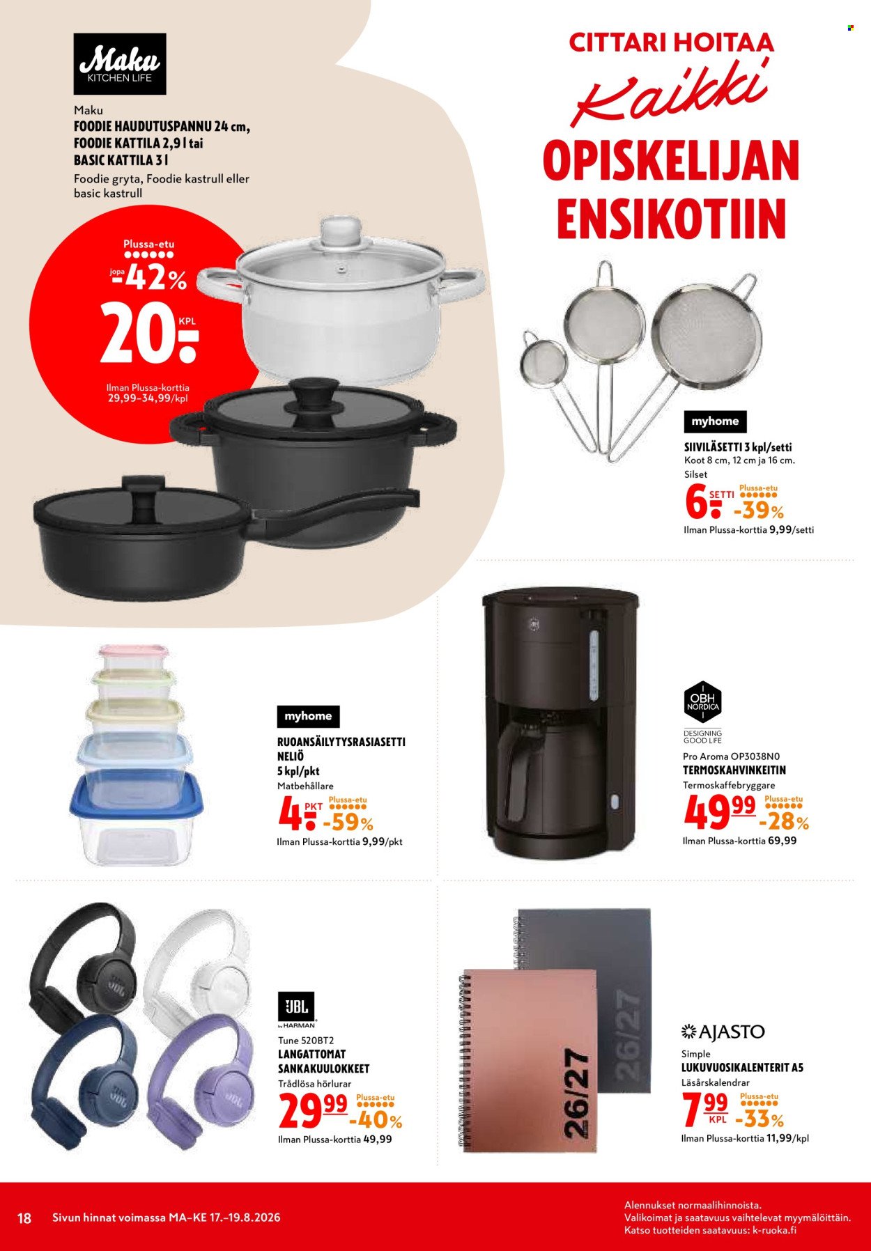 K-CITYMARKET tarjoukset - Alkaen MA 17.8.2026