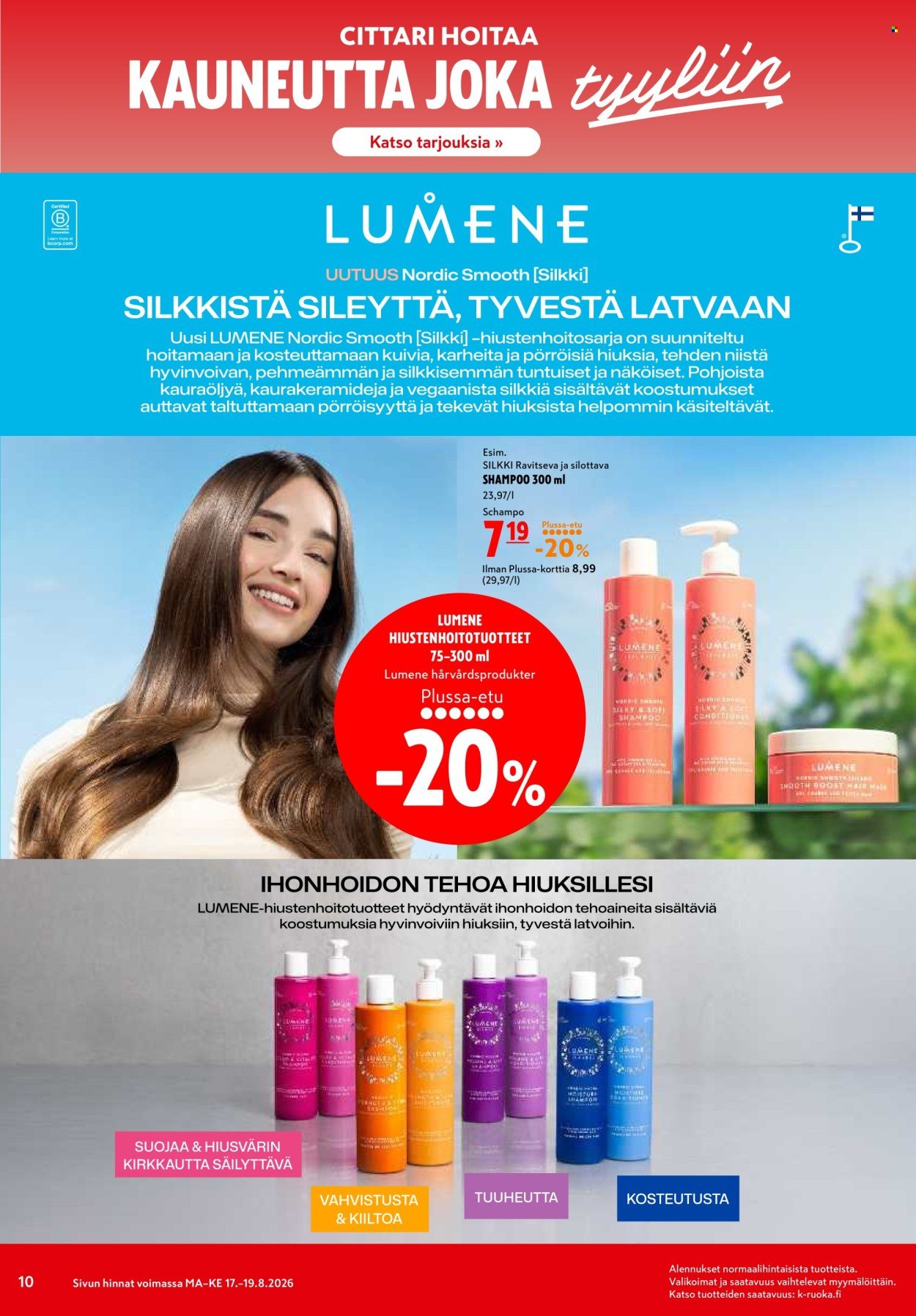 K-CITYMARKET tarjoukset - Alkaen MA 17.8.2026