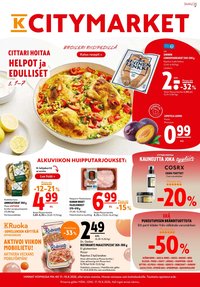 K-CITYMARKET tarjoukset - Alkaen MA 17.8.2026