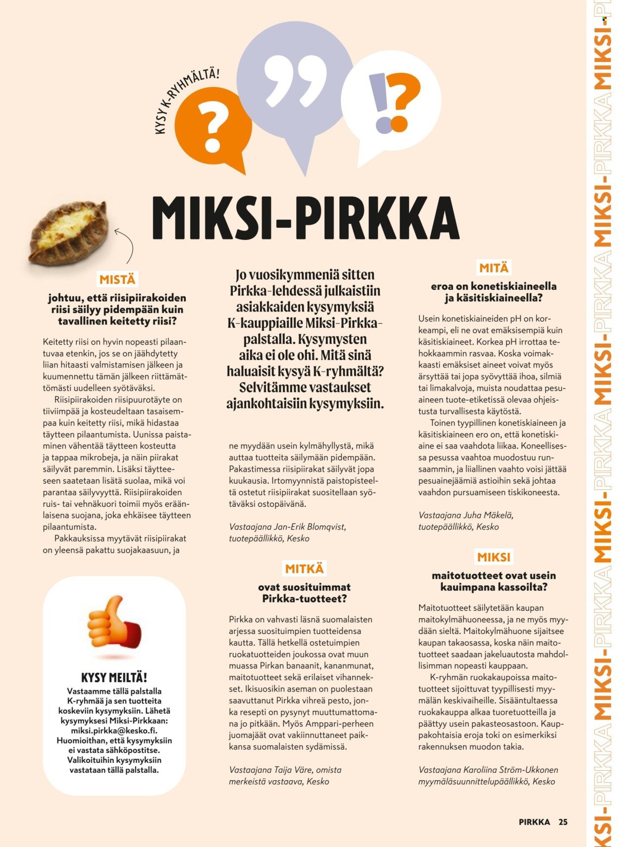 K-SUPERMARKET tarjoukset - Pirkka (2025-10-01 - 2025-11-04)
