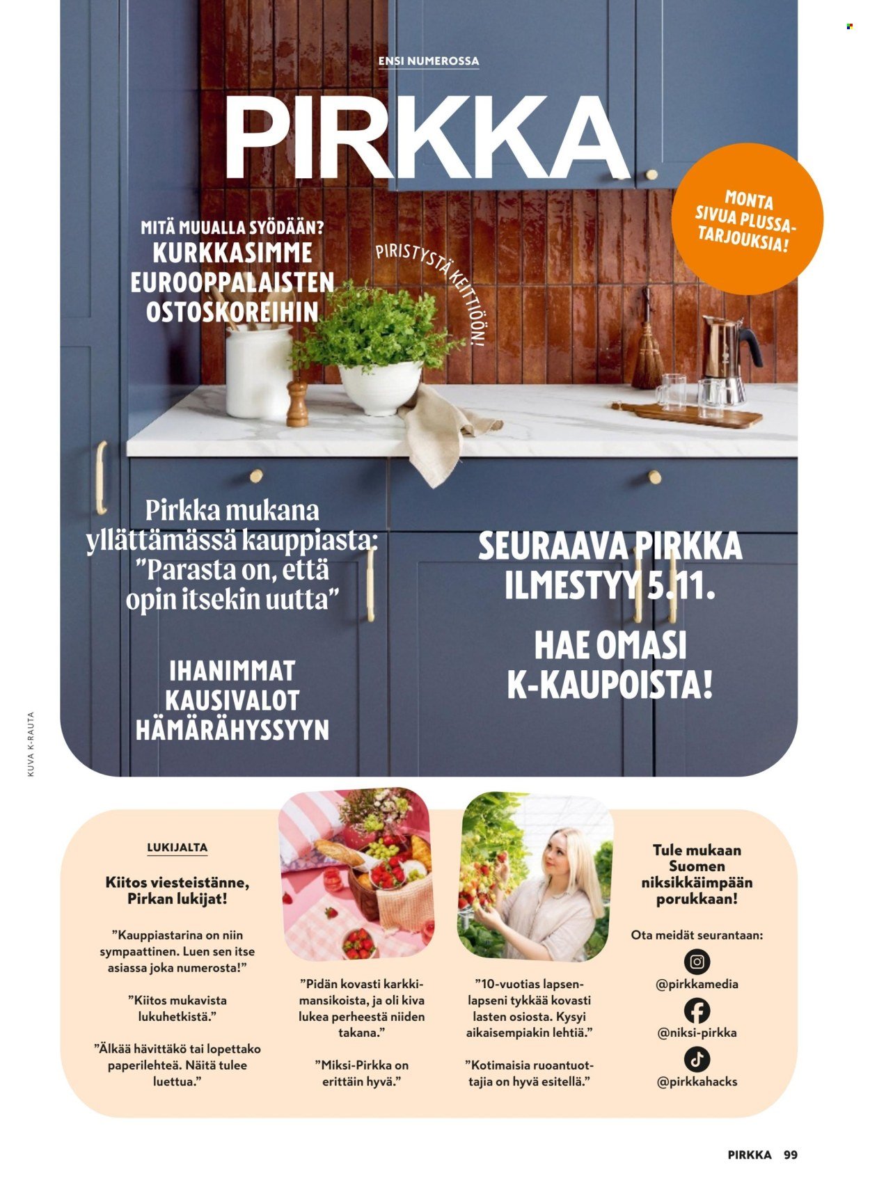 K-SUPERMARKET tarjoukset - Pirkka (2025-10-01 - 2025-11-04)