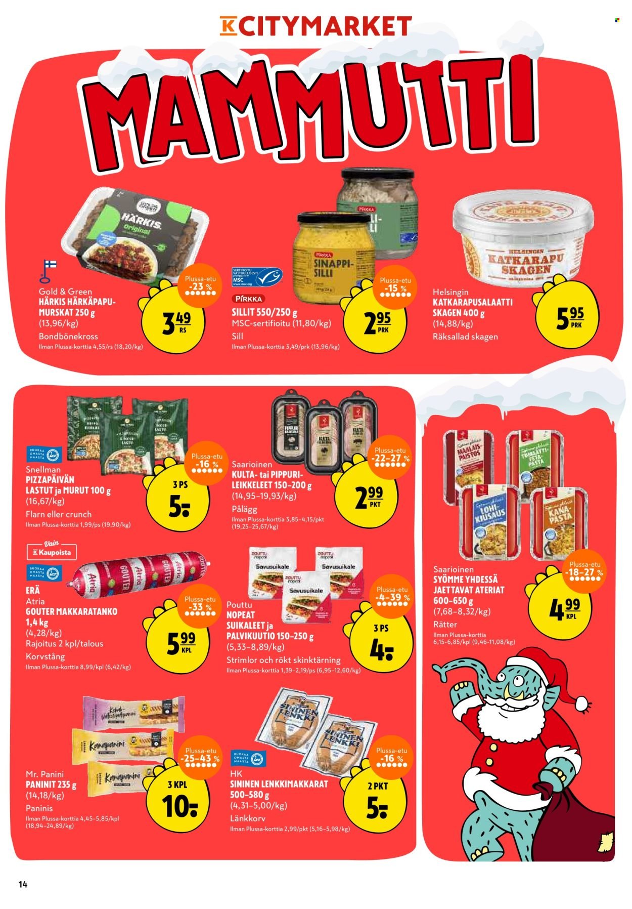 K-CITYMARKET tarjoukset - Alkaen TO 11.12.2025