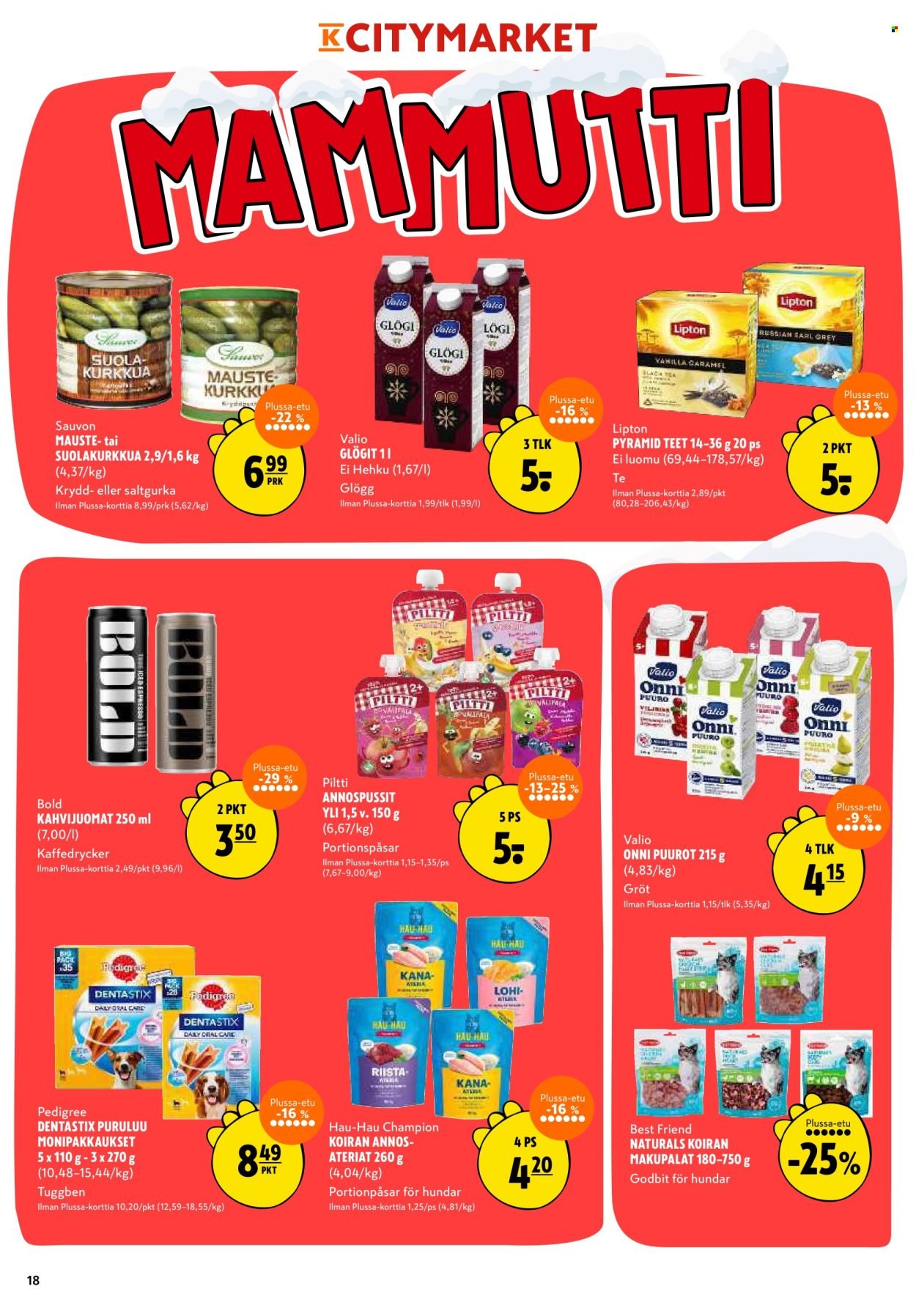 K-CITYMARKET tarjoukset - Alkaen TO 11.12.2025