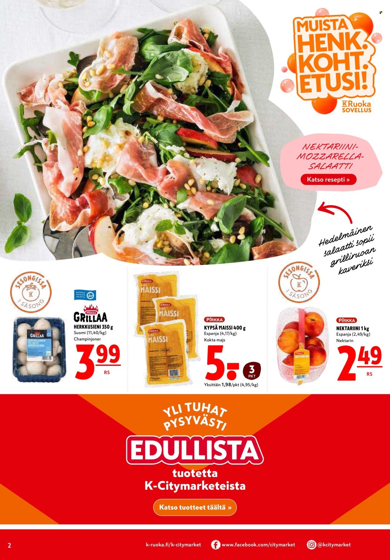 K-CITYMARKET tarjoukset - Alkaen MA 29.6.2026