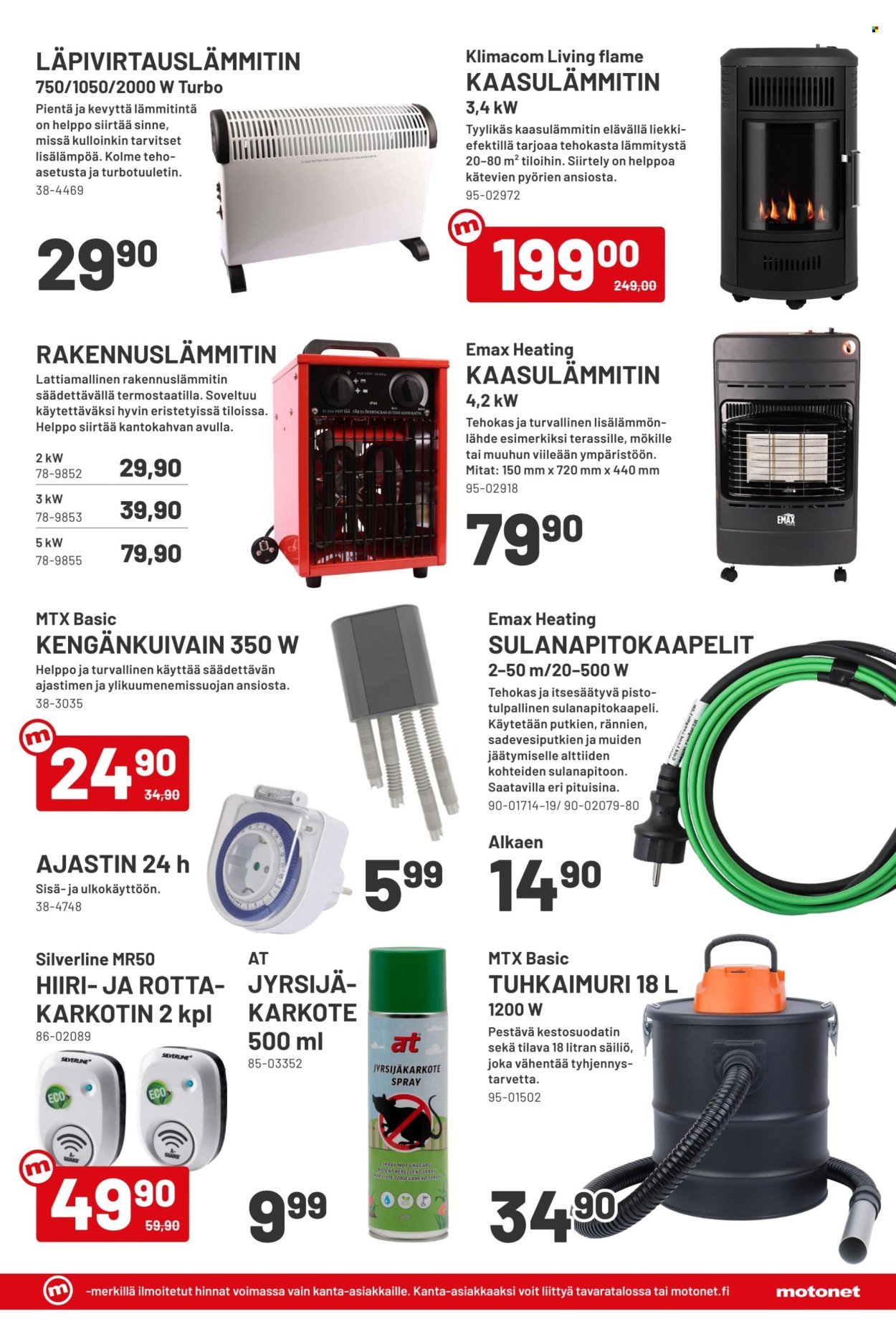MOTONET tarjoukset - Syyskuun lehti
